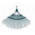 Грабли веерные 41см, плоские зубья, без ручки, AL-231058  *50