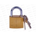 Замок навесной &quotHUWEI&quot желтый 38мм AL-23135  *240