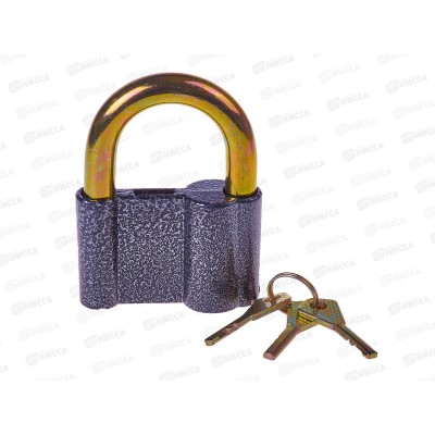 Замок навесной "Россия-Китай" 80мм, AL-23141-3  *48