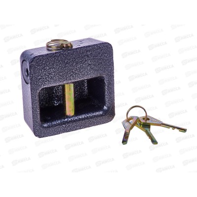 Замок гаражный &quotКирпич&quot с потайной дужкой, большой AL-23150  *20