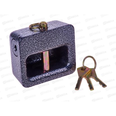 Замок гаражный &quotКирпич&quot с потайной дужкой, малый AL-23150-1 *20