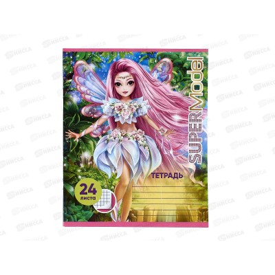 Тетрадь 24л кл. Умка TIK TOK GIRL, диз. 7, NS-24-81802-TT *160