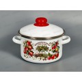 Кастрюля 2,0л эмалированная с рис. 01-1610/4 Organic *8