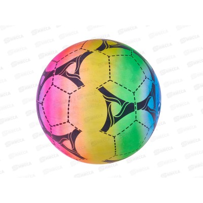 Мячик с принтами (резина) D7,5, радужный, QD340-4, ZY1549944 *540 Мячик с принтами (резина) D7,5, радужный, QD340-4, ZY1549944 *540