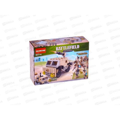 Конструктор 8617-6 Автомобиль. Лёгкий танк, 48дет., ZY1619126 Конструктор 8617-6 Автомобиль. Лёгкий танк, 48дет., ZY1619126