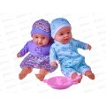 Пупс 12&quot набор 2шт DF12-801 Pure baby, ZY1580002 коробка   *24