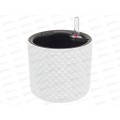 Кашпо ФАСЕТ D150мм вставка и автополив Белый М3235 *12 Кашпо ФАСЕТ D150мм вставка и автополив Белый М3235 *12