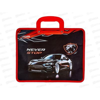 Папка д/тетр. deVente Never Stop Изо и технологии. А4 молния,ручки 8054475