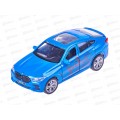 Машина "ТЕХНОПАРК" металлическая BMW X6 12см синий, Х6-12-SM-BG, 369975