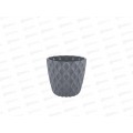 Горшок для цветов &quotInGreen Wave&quot 0,65л Вулканический серый IG650010026 *12