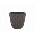 Горшок для цветов  "InGreen Wave" 1,4л Горький шоколад IG650110011 *10 Горшок для цветов  "InGreen Wave" 1,4л Горький шоколад IG650110011 *10
