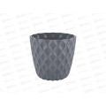 Горшок для цветов  &quotInGreen Wave&quot 1,4л Вулканический серый IG650110026 *10