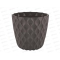 Горшок для цветов "InGreen Wave" 4,7л Горький шоколад IG650310011 *6 Горшок для цветов "InGreen Wave" 4,7л Горький шоколад IG650310011 *6