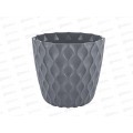 Горшок для цветов  &quotInGreen Wave&quot 4,7л Вулканический серый IG650310026 *6