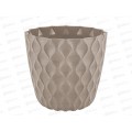 Горшок для цветов "InGreen Wave" 4,7л Франц платан IG650310105 *6 Горшок для цветов "InGreen Wave" 4,7л Франц платан IG650310105 *6