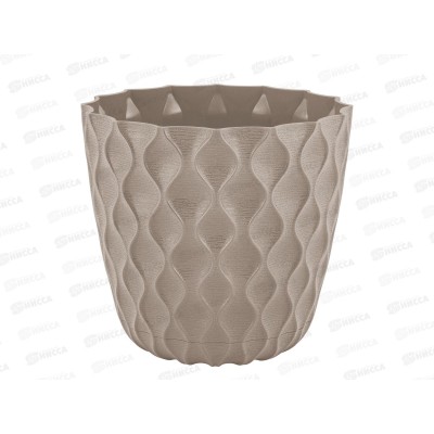 Горшок для цветов  "InGreen Wave" 4,7л Франц платан IG650310105 *6 Горшок для цветов  "InGreen Wave" 4,7л Франц платан IG650310105 *6