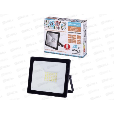 Прожектор светодиодный TDM СДО-04-030Н-Ф 30Вт, с фотореле, 6500К, IP65 0233 Прожектор светодиодный TDM СДО-04-030Н-Ф 30Вт, с фотореле, 6500К, IP65 0233