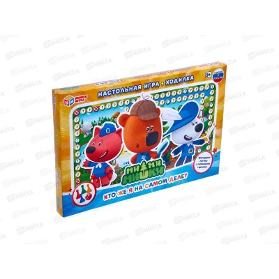 Настольная игра-ходилка 53766 &quotУМНЫЕ ИГРЫ&quot Ми-ми-мишки *20