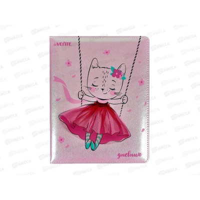 Дневник deVente Kitty иск.кожа, шелкоглафия, кружево 2022470*24 Дневник deVente Kitty иск.кожа, шелкоглафия, кружево 2022470*24