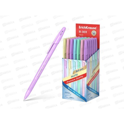 Ручка шар. EK 55387 R-301, Stick Pastel 0.7мм син. *50 Ручка шар. EK 55387 R-301, Stick Pastel 0.7мм син. *50
