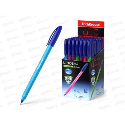Ручка шариковая EK 58092 U-108 Stick син *50 Ручка шариковая EK 58092 U-108 Stick син *50