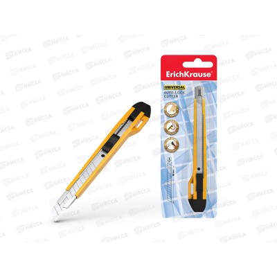 Нож канцелярский ERICH KRAUSE 8см 19150 *24 Нож канцелярский ERICH KRAUSE 8см 19150 *24