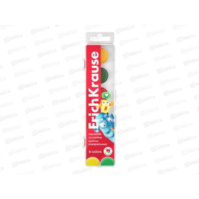 Акварель EK 6цв.Jolly Friends 61365*42 Акварель EK 6цв.Jolly Friends 61365*42