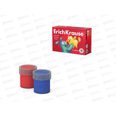 Гуашь художественная EK Jolly Friends 6цв. 61413 *36 Гуашь художественная EK Jolly Friends 6цв. 61413 *36