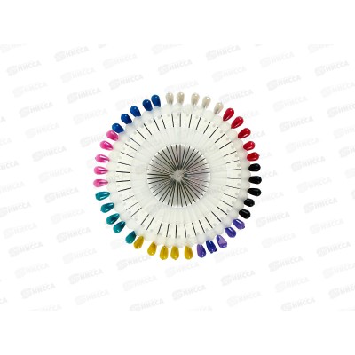 Булавка &quotКапля&quot 4см 40 игл микс 600391