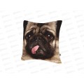 Подушка декоративная "Мопс" 30см, МТ01049 *9 Подушка декоративная "Мопс" 30см, МТ01049 *9