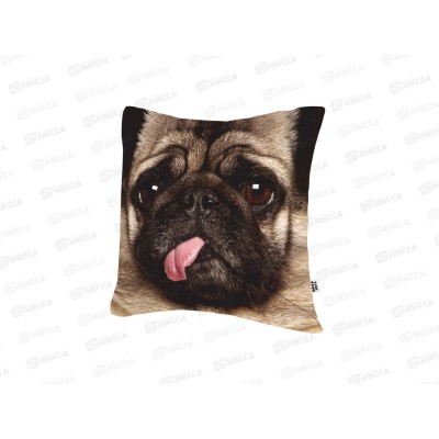 Подушка декоративная &quotМопс&quot 30см, МТ01049  *9
