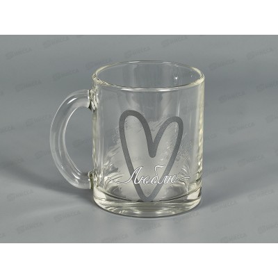 Кружка "Чайная" (Люблю) 300мл *24 1208 69471 Кружка "Чайная" (Люблю) 300мл *24 1208 69471