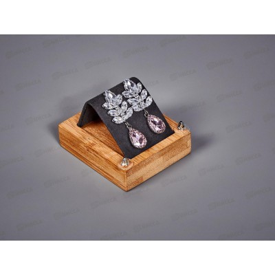 Серьги &quotЭдем&quot гроздь с каплей бело-розовый 9691697