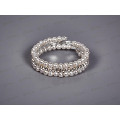 Браслет &quotПружинка&quot яркость белый 5002897