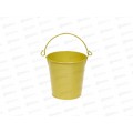Ведерко на фаркоп 9*10см желтое мет (045469)  Ж