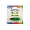 Флеш-карта Perfeo USB  8Gb C03 green