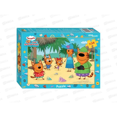 ПАЗЛ 104 элементов 82252 Три кота (new 3)  *48