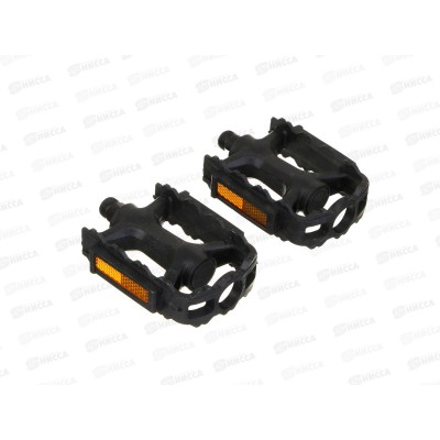 Педали велосипедные 2шт SILAPRO 10,5*7,5см пластик 195-007 г