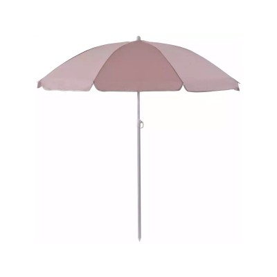 Зонт пляжный d-140см высота 185см с наклоном Beige RUSH WAY, 394774*12