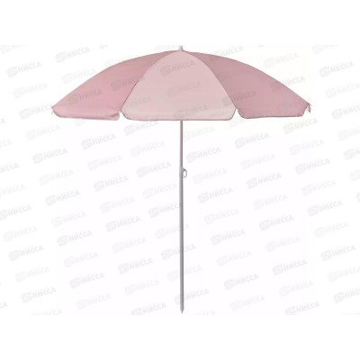 Зонт пляжный d-170см высота 185см с наклоном Beige RUSH WAY, 394775*12 Зонт пляжный d-170см высота 185см с наклоном Beige RUSH WAY, 394775*12