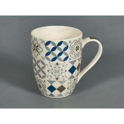 Кружка бочка Майолика 340мл 1019046