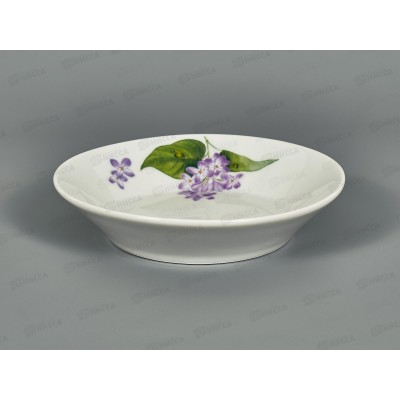 Блюдце 140мм фарфор 582 Сирень 8С0697 *20