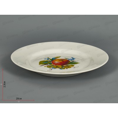 Тарелка мелкая 200мм Гладкий край Натюрморт 120002 Тарелка мелкая 200мм Гладкий край Натюрморт 120002