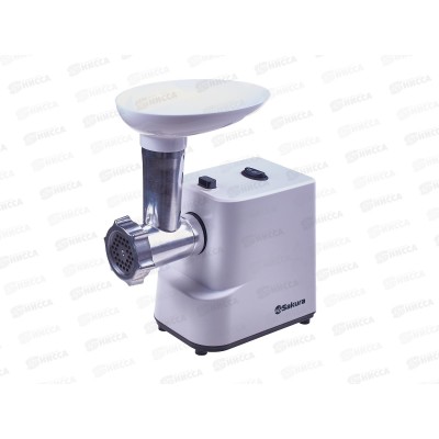Мясорубка SA-6429W 1500Вт реверс+насадки Мясорубка SA-6429W 1500Вт реверс+насадки