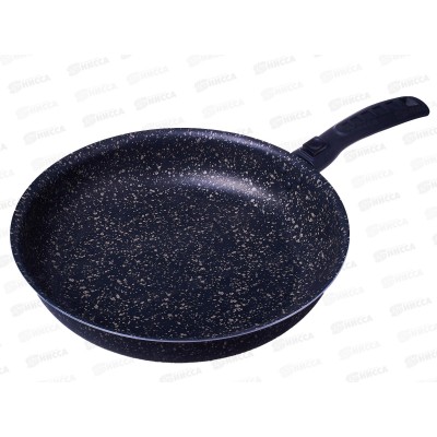 Сковорода SA-F11-28 Топаз 28см Гранит черная Сковорода SA-F11-28 Топаз 28см Гранит черная