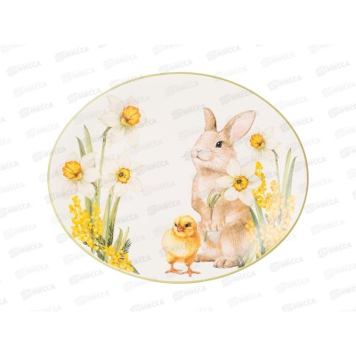 Блюдо овальное Agness Sunday 31,5*25,5*3см 358-2197 *18 Блюдо овальное Agness Sunday 31,5*25,5*3см 358-2197 *18