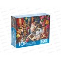 ПАЗЛ 500 элементов TOPpuzzle, П500-0736 Ночные котята *10