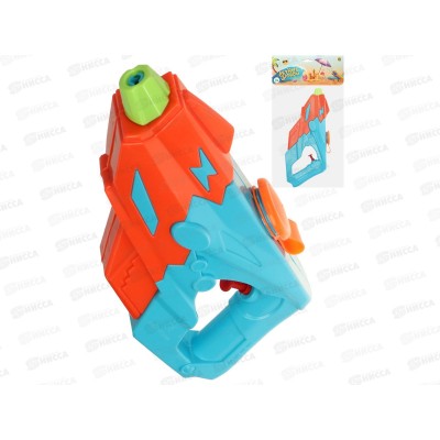 Пистолет водный 280мм (дальность 4-6м, микс) ИК-2451 *108 Пистолет водный 280мм (дальность 4-6м, микс) ИК-2451 *108