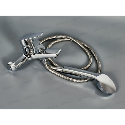 Смеситель для ванны шар., короткий литой излив, SL132-009E