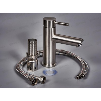 Смеситель для умывальника шар., литой, SUS124-001F Смеситель для умывальника шар., литой, SUS124-001F
